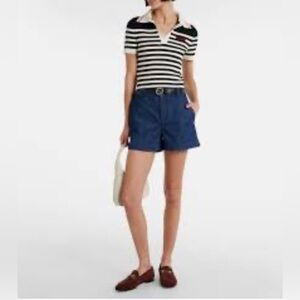 Lauren Ralph Lauren Navy Denim High-Rise Women’s Shorts